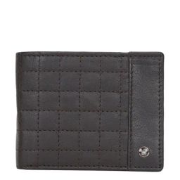 Louis Philippe Black Casual Leather Bi-Fold Wallet for Men-picture-46