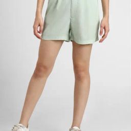 Forever 21 Mint Green Regular Fit Shorts-picture-36