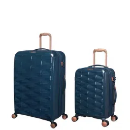 it luggage Certify Blue Combo-28 & 20 inches Expandable Hardsided Luggage Trolley with TSA Lock-image-89