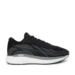 Puma Men's Magnify Nitro Knit Black Running Shoes-image-33