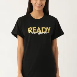 Kryptic Black Printed T-Shirt-image-89