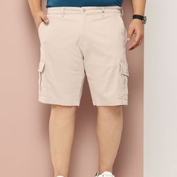Thomas Scott Men Plus Size Cargo Shorts-image-47