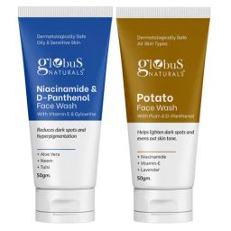 Globus Naturals Travel Size Niacinamide & D Panthenol + Potato Face Wash Combo-picture-6
