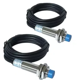 Nutronics 6 mm Sensing Range M12 NPN NC 200 mA Load Current Black Inductive Proximity Sensor (Pack of 2)-15