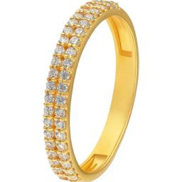Malabar Gold and Diamonds 22k (916) Yellow Gold Ring for Women-picture-23