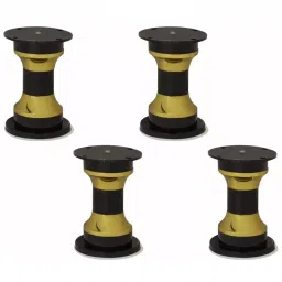 Atom 100 mm (4 inch) Stainless Steel Multicolor Sofa Legs, SL-1011-BA-04-104 (Pack of 4)-image-70