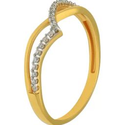 Malabar Gold and Diamonds 22k (916) Yellow Gold Ring for Women-picture-0