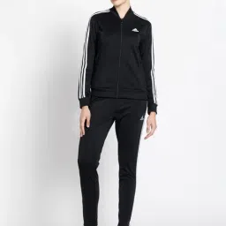 adidas Black Striped Tracksuit-image-26