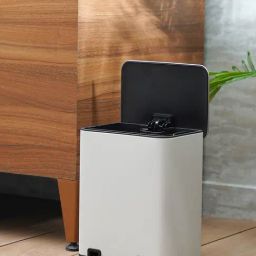 Pure Home and Living White Stainless Steel Bins-image-73