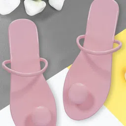 Miss Universe Women Toe Button Flats-image-23