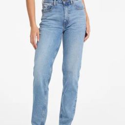 Guess Jeans G06 Mom Blue Relaxed Fit Jeans-picture-26