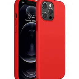 LIRAMARK Solid iPhone 12 Pro Impact Resistant Back Case-43