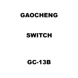 Gaocheng Switch Spare for Impact Drill Machine GC-13B-0