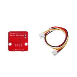 ELECROW Crowtail - 2.0 Sound Sensor Module Crowtail Sound Sensor For Raspberry Pi Microphone Module For Electronics Projects - RS7056ELECROW Crowtail - 2.0 Sound Sensor Module Crowtail Sound Sensor For Raspberry Pi Microphone Module For Electronics Projects - RS7056 image 2