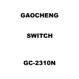 Gaocheng Switch Spare for Electric Drill Machine GC-2310N-2