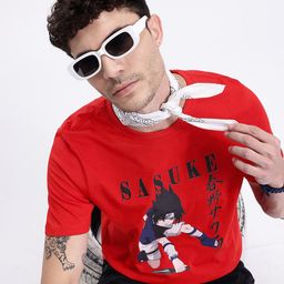 Kook N Keech Naruto Printed Pure Cotton Regular Fit T-shirt-image-78