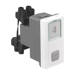 Legrand Bell Call Indicator Allzy 1 Module Glossy White, 6811 46 (Pack of 20 Pcs) image 3