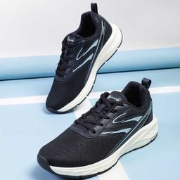 Campus Men Textured Lace-Ups Running Shoes-11