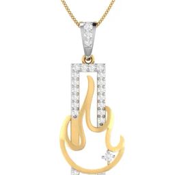 PC Jeweller Eshan 22 kt Gold Pendant without Chain-picture-33