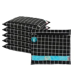 Kuber Industries Black Set of 6 Regular Multi-Utility Organisers-13