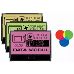 BATRON Lcd Module, 128X64, Graphic, BTHQ128064AVD1-COG-FSTF-12-LEDMULTI-10