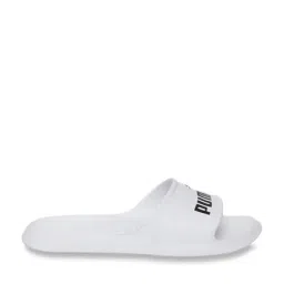 Puma Unisex Divecat V2 White Slides image 2