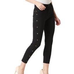 Miss Chase Black Embellished Jeans-image-82