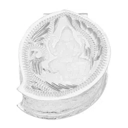 Sri Jagdamba Pearls Laxmi 0.8 Silver Kumkum Dabbi-8