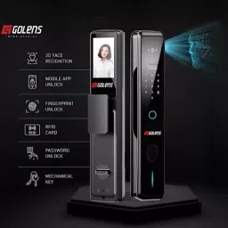 GOLENS Digital Door Lock with 3D Face ID Recognition Biometric, X76 image 2