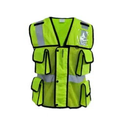 Evion Reflective Safety Jacket Extra Large Green, ES-015-22