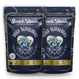 SnackAmor Premium International Dried Blueberry - 100 gm Pack of 2-image-24