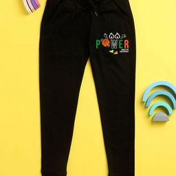 NUSYL Power Makes You Unstoppable Track Pant - Black-image-89