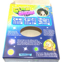Sanjary Glow in The Dark Fluorescent Stickers - Multicolor-picture-34