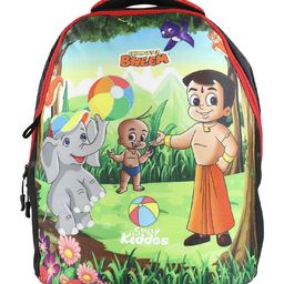 Smily Kiddos - Licensed Chhota BheemJunior Backpack 2 - Red - 16 Inch-12