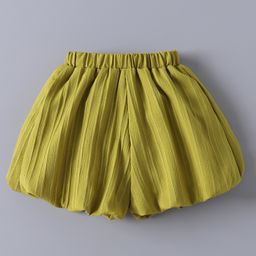 Mark & Mia Solid Textured Shorts -Green-image-40