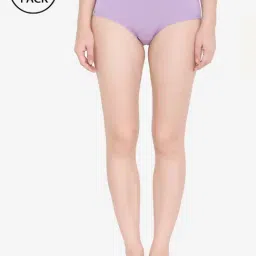FEELINGS Assorted Cotton Boyshorts Panty (Pack Of 6)-picture-27