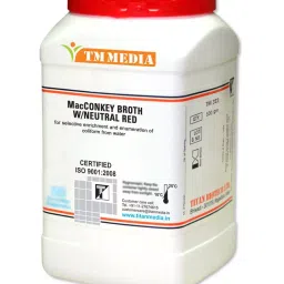 TM Media TM 378 MacCONKEY AGAR (W/ SODIUM TAUROCHOLATE W/O CV & NaCl.) 100gm-16