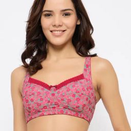 Clovia Multi Regular Fit Floral Bra-image-16