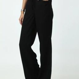 Saltpetre Classic Linen Black Half Sleeve Shirt and Trouser Coord set-image-27