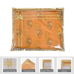 Kuber Industries Transparent Set of 3 Regular Multi-Utility Organisers image 4