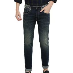 Pepe Jeans Wiser wash Blue Slim Fit Heavily Washed Jeans-picture-5