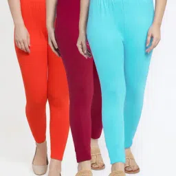 Gracit Multicolor Regular Fit Leggings-picture-5