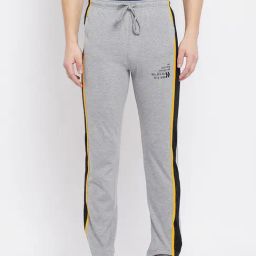 Duke Grey Melange Regular Fit Trackpants-image-32
