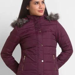Spykar Purple Regular Fit Jacket-image-56