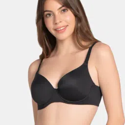 Amante Black Full Coverage T-Shirt Bra-picture-10