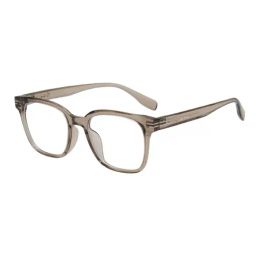 Ted Smith Brown Square Unisex Eye Frames-picture-2