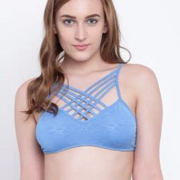 La Intimo Blue Seaoath Bra-image-69