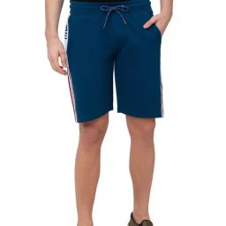 Being Human Regular Fit Sailor Blue Shorts-image-43