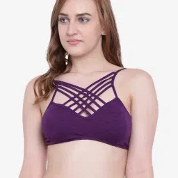 La Intimo Purple Seaoath Bra-image-72