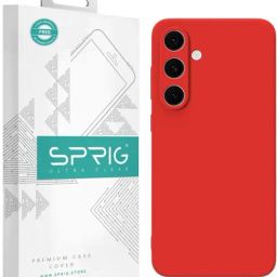Sprig Back Cover for SAMSUNG GALAXY S24 FE (Red)-image-91
